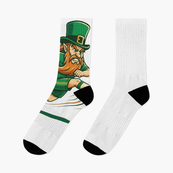 Item preview, Leprechaun Soccer Player St Patricks Day designed and sold by snowry.
