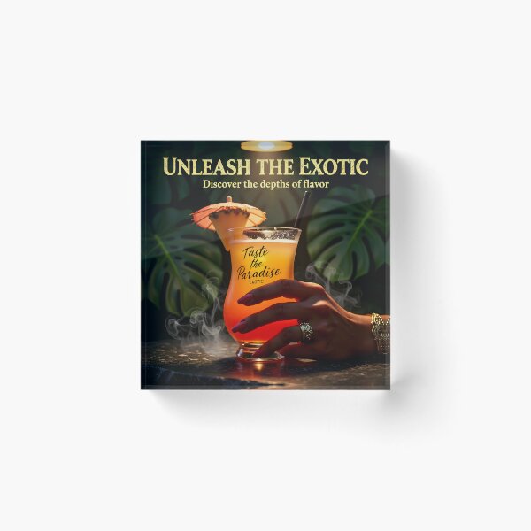 Item preview,  "Unleash the Exotic, Discover the Depths of Flavor" designed and sold by Creative-RE.