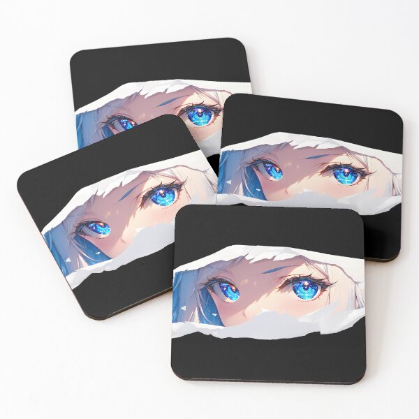 Item preview, Enterprise Azur Lane Ripped Paper Peeking Eyes Closeup designed and sold by PMartistStudio.