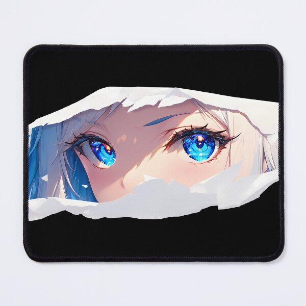 Item preview, Enterprise Azur Lane Ripped Paper Peeking Eyes Closeup designed and sold by PMartistStudio.