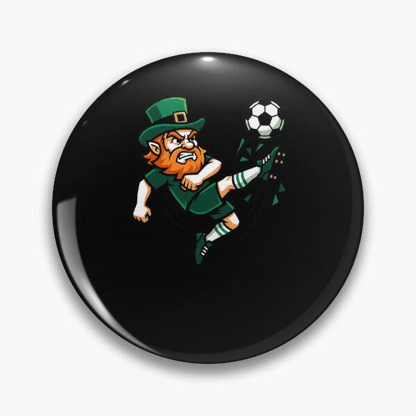 Item preview, Irish Leprechaun Soccer Kicker St Patricks Day designed and sold by snowry.