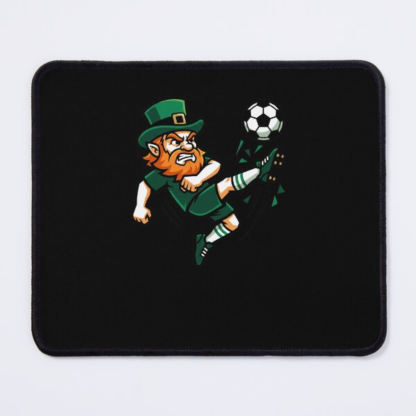 Item preview, Irish Leprechaun Soccer Kicker St Patricks Day designed and sold by snowry.