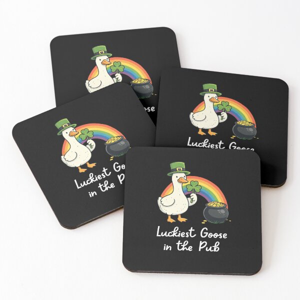 Item preview, Luckiest Goose in the Pub St Patricks Day designed and sold by snowry.