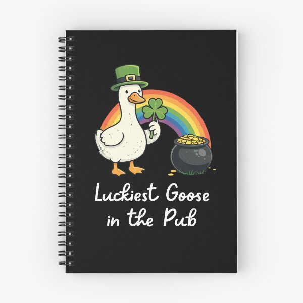 Item preview, Luckiest Goose in the Pub St Patricks Day designed and sold by snowry.