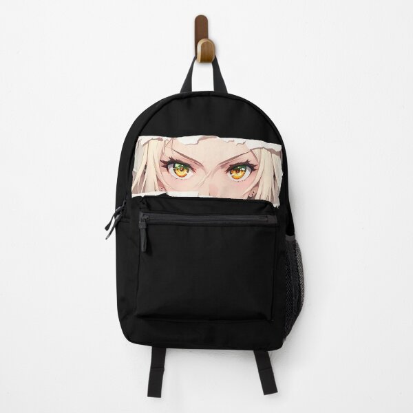 Item preview, Ais Wallenstein Danmachi Blue Eyes Torn Paper Quiet Stare Close Up designed and sold by PMartistStudio.