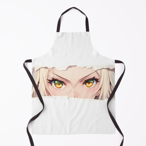 Item preview, Ais Wallenstein Danmachi Blue Eyes Torn Paper Quiet Stare Close Up designed and sold by PMartistStudio.