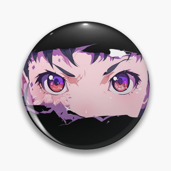 Item preview, Mayoi Hachikuji Bakemonogatari Pink Eyes Torn Paper Peek designed and sold by PMartistStudio.