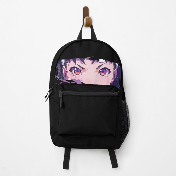 Item preview, Mayoi Hachikuji Bakemonogatari Pink Eyes Torn Paper Peek designed and sold by PMartistStudio.