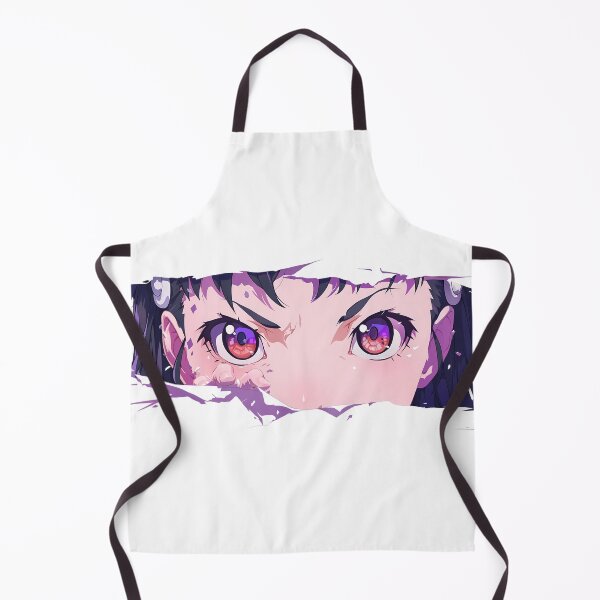 Item preview, Mayoi Hachikuji Bakemonogatari Pink Eyes Torn Paper Peek designed and sold by PMartistStudio.