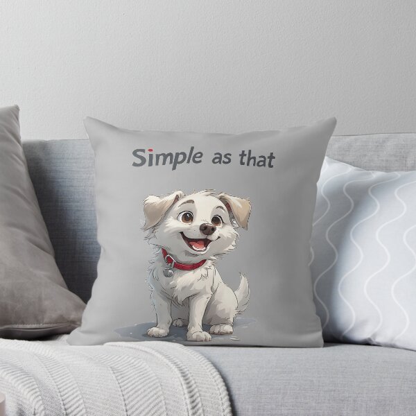 Item preview, Happy Puppy - "Simple as That" designed and sold by UrbanPrts.