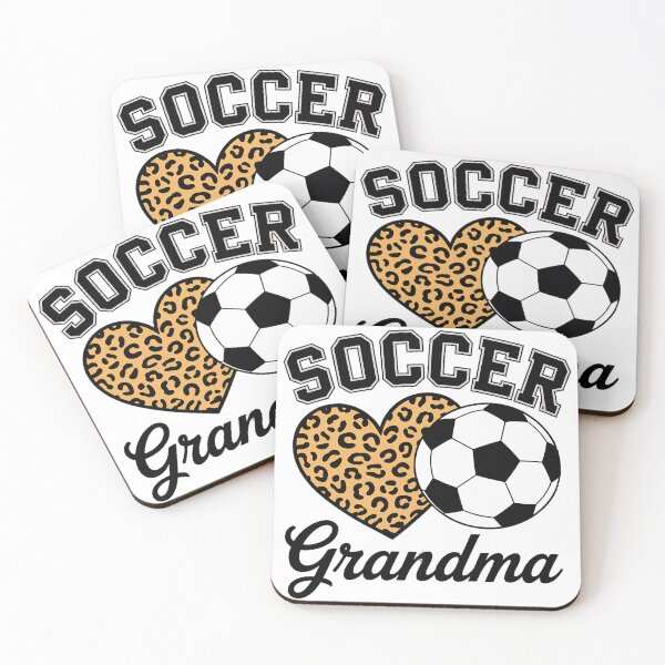 Item preview, Soccer Grandma Leopard Heart Funny Mothers Day designed and sold by fferomananul.