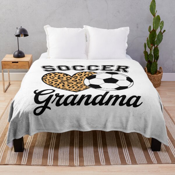 Item preview, Soccer Grandma Leopard Heart Funny Mothers Day designed and sold by fferomananul.