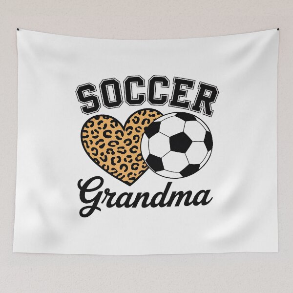 Item preview, Soccer Grandma Leopard Heart Funny Mothers Day designed and sold by fferomananul.