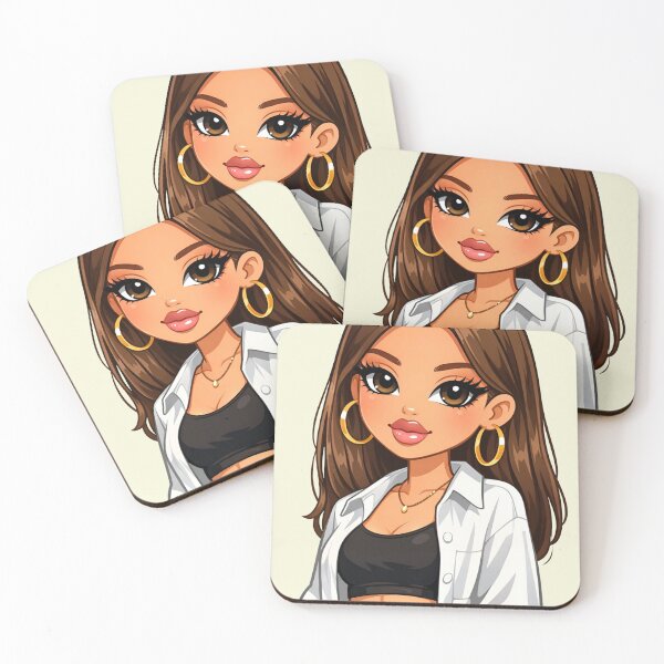 Item preview, Chic Girl with Modern Urban Style designed and sold by EsenciaZen.