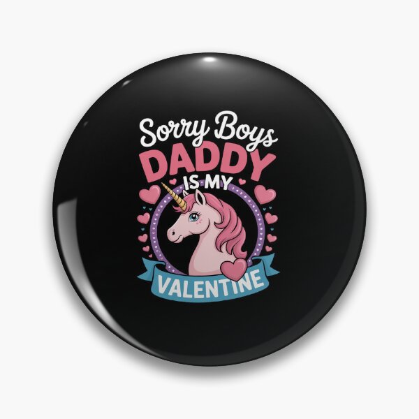 Item preview, Sorry Boys Daddy Is My Valentine - Cute Unicorn Father's Day designed and sold by fferomananul.