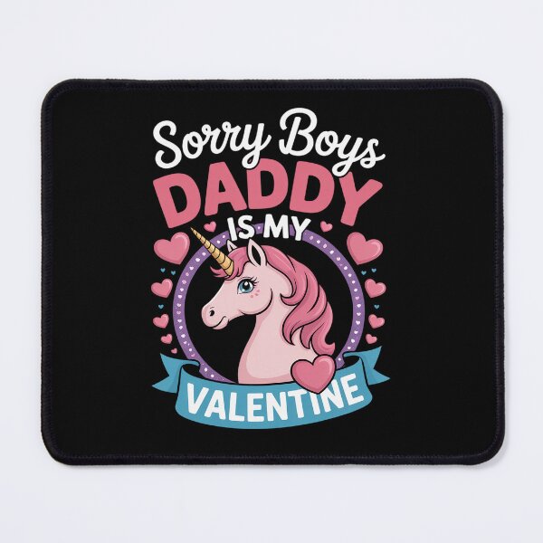 Item preview, Sorry Boys Daddy Is My Valentine - Cute Unicorn Father's Day designed and sold by fferomananul.