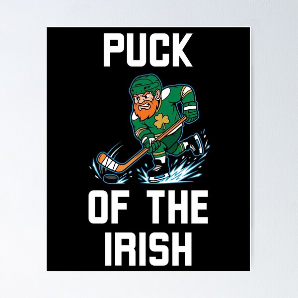 Item preview, Puck of the Irish Hockey Leprechaun St Paddys designed and sold by snowry.