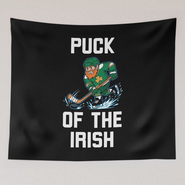 Item preview, Puck of the Irish Hockey Leprechaun St Paddys designed and sold by snowry.