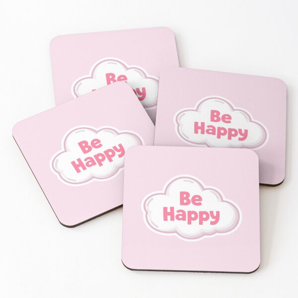 Item preview, Pink Be Happy Cloud  designed and sold by LoopyPop.