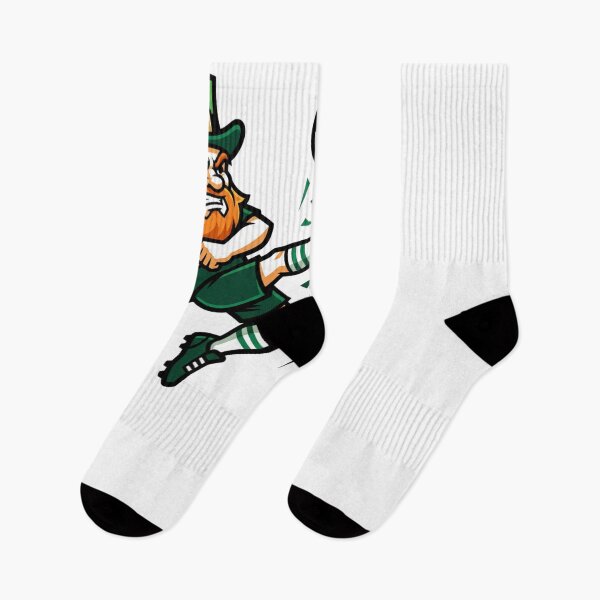 Item preview, Shamrock Striker Irish Soccer Leprechaun Fan designed and sold by snowry.