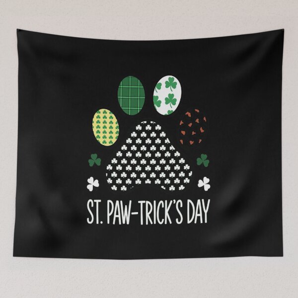 Item preview, St Paw-trick's Day - Happy Saint Patrick's Day Dog Lover designed and sold by fferomananul.