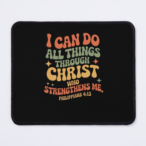 Item preview, I Can Do All Things Through Christ Retro Faith designed and sold by snowry.