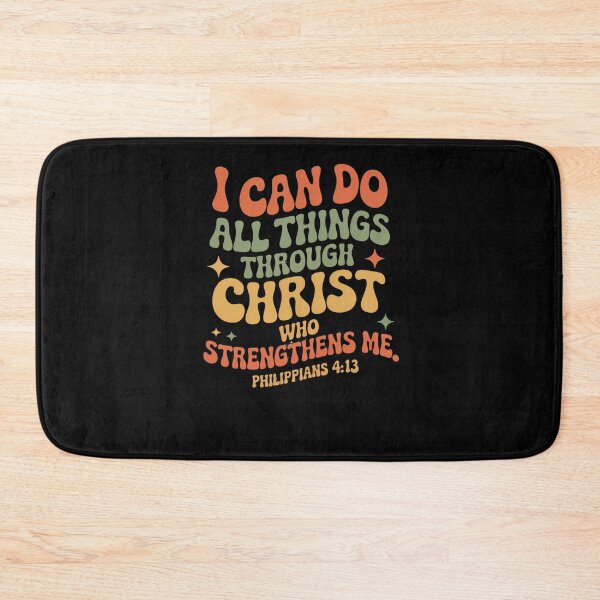 Item preview, I Can Do All Things Through Christ Retro Faith designed and sold by snowry.