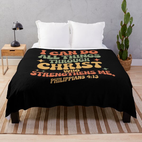 Item preview, I Can Do All Things Through Christ Retro Faith designed and sold by snowry.