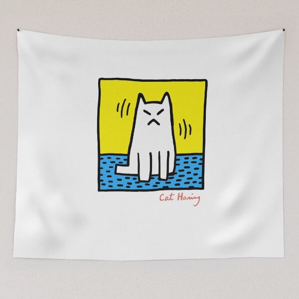 Item preview, Cat Haring designed and sold by vincenttrinidad.