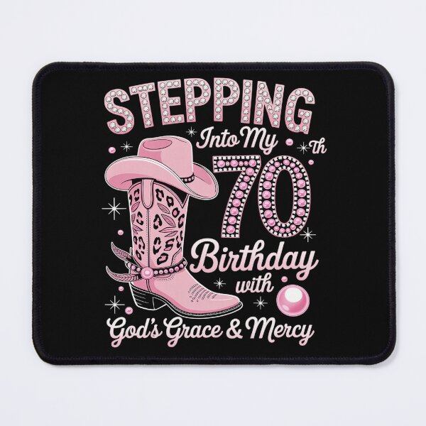 Item preview, Stepping Into My 70th Birthday With God's Grace and Mercy designed and sold by fferomananul.