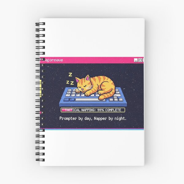 Item preview, En la pantalla del ordenador aparece un gato durmiendo. designed and sold by melisagaras88.