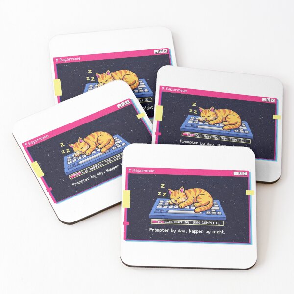 Item preview, The computer screen has a sleeping cat on it. designed and sold by melisagaras88.