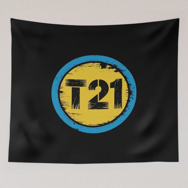 Item preview, T21 Emblem World Down Syndrome Day designed and sold by fferomananul.