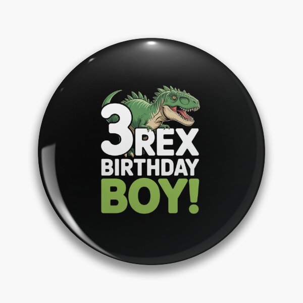Item preview, Three Rex 3rd Birthday Third Dinosaur 3 Year Old Party designed and sold by fferomananul.