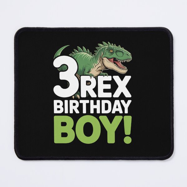 Item preview, Three Rex 3rd Birthday Third Dinosaur 3 Year Old Party designed and sold by fferomananul.