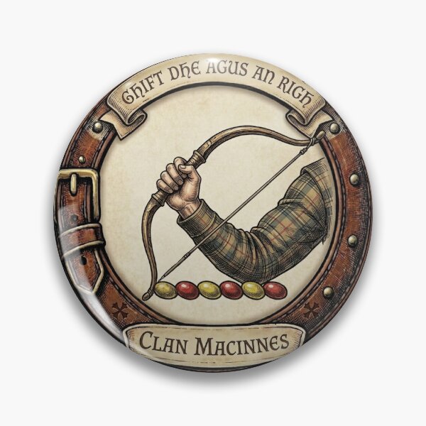Item preview, Clan MacInnes Crest designed and sold by BagTown Clans.