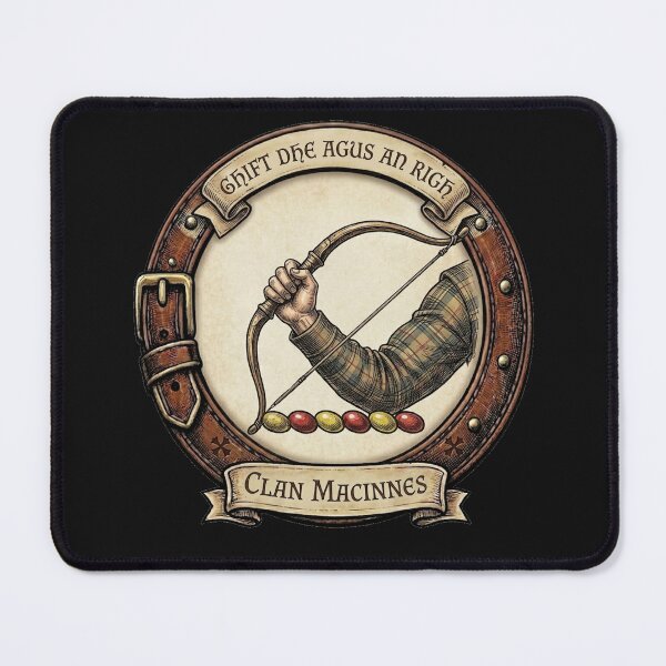 Item preview, Clan MacInnes Crest designed and sold by BagTown Clans.
