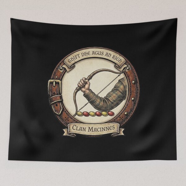 Item preview, Clan MacInnes Crest designed and sold by BagTown Clans.