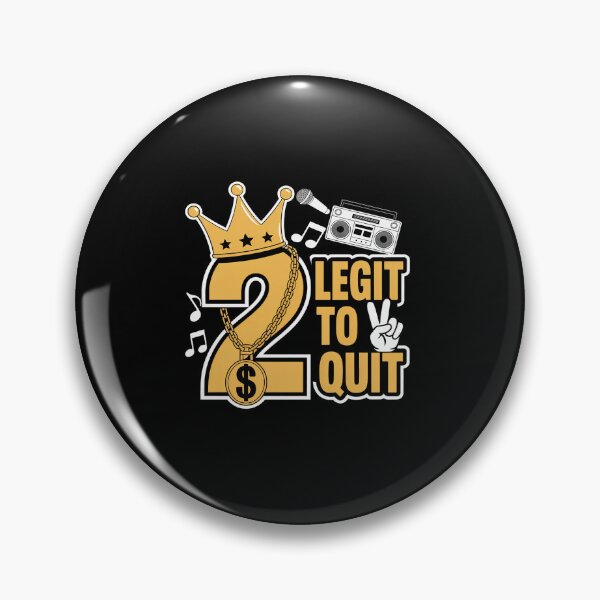 Item preview, Two Legit to Quit Party Decorations Boy 2nd Birthday Hip Hop designed and sold by fferomananul.