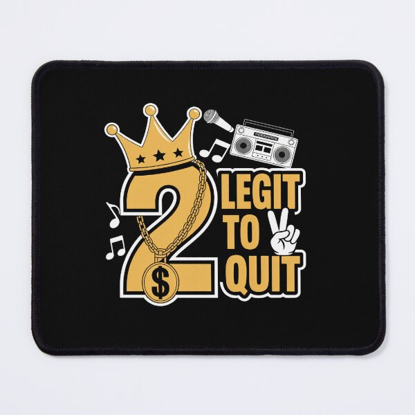 Item preview, Two Legit to Quit Party Decorations Boy 2nd Birthday Hip Hop designed and sold by fferomananul.