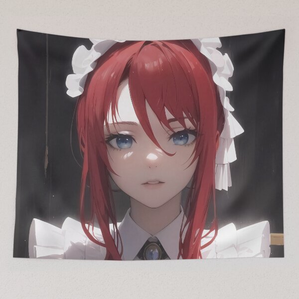 Item preview, Tilty Claret Soft Light Maid Tenten Kakumei Anime Girl designed and sold by Tokyonomad.
