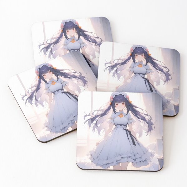 Item preview, Yun Jin Genshin Impact Dreamy White Dress Morning designed and sold by Tokyonomad.