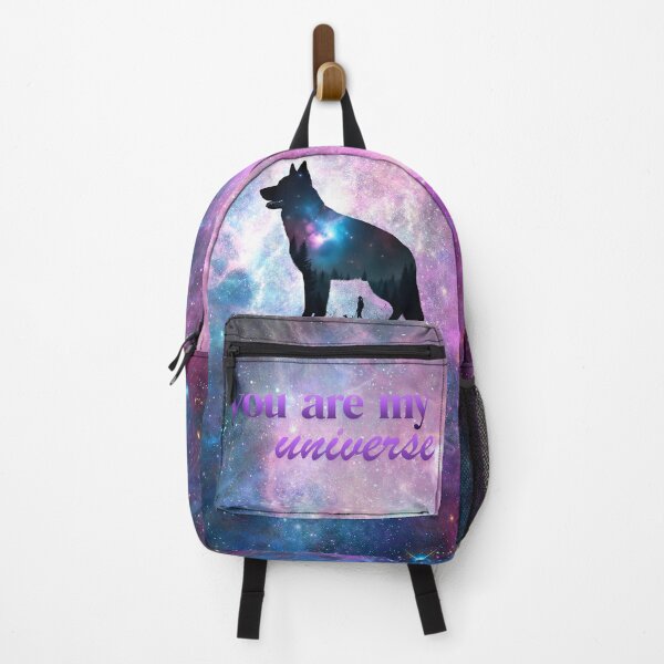 Item preview, You Are My Universe Dog – Galaxy Pet Love Silhouette Art designed and sold by InfinitePawBond.