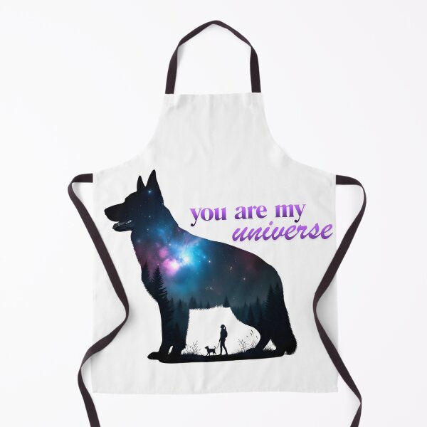Item preview, You Are My Universe Dog – Galaxy Pet Love Silhouette Art designed and sold by InfinitePawBond.