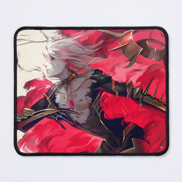 Item preview, Red Lancer Karna Fate Grand Order Fierce Crimson Flame Empowered Mythic Warrior Stance designed and sold by Tokyonomad.