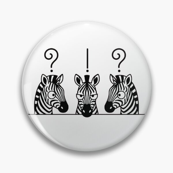 Item preview, Exasperated Zebra Confused Wildlife Humor designed and sold by Covent Vaughn.