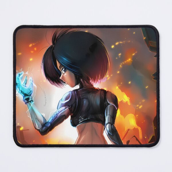 Item preview, Alita Battle Angel Lightning Combat Waifu Anime Girl designed and sold by Tokyonomad.