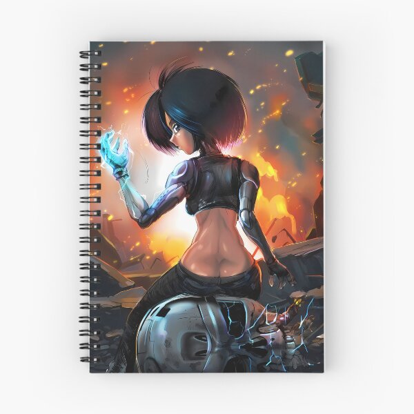 Item preview, Alita Battle Angel Lightning Combat Waifu Anime Girl designed and sold by Tokyonomad.
