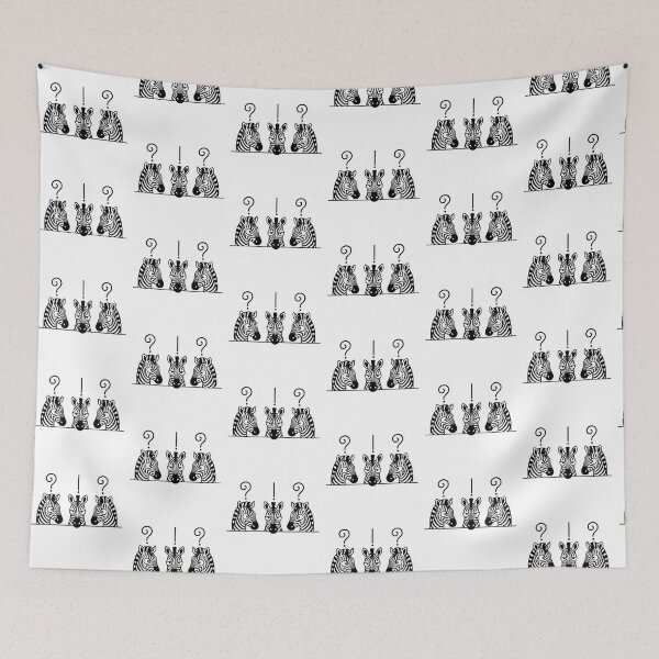 Item preview, Exasperated Zebra Confused Wildlife Humor designed and sold by Covent Vaughn.