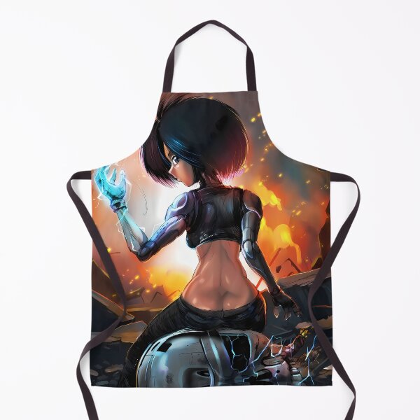 Item preview, Alita Battle Angel Lightning Combat Waifu Anime Girl designed and sold by Tokyonomad.